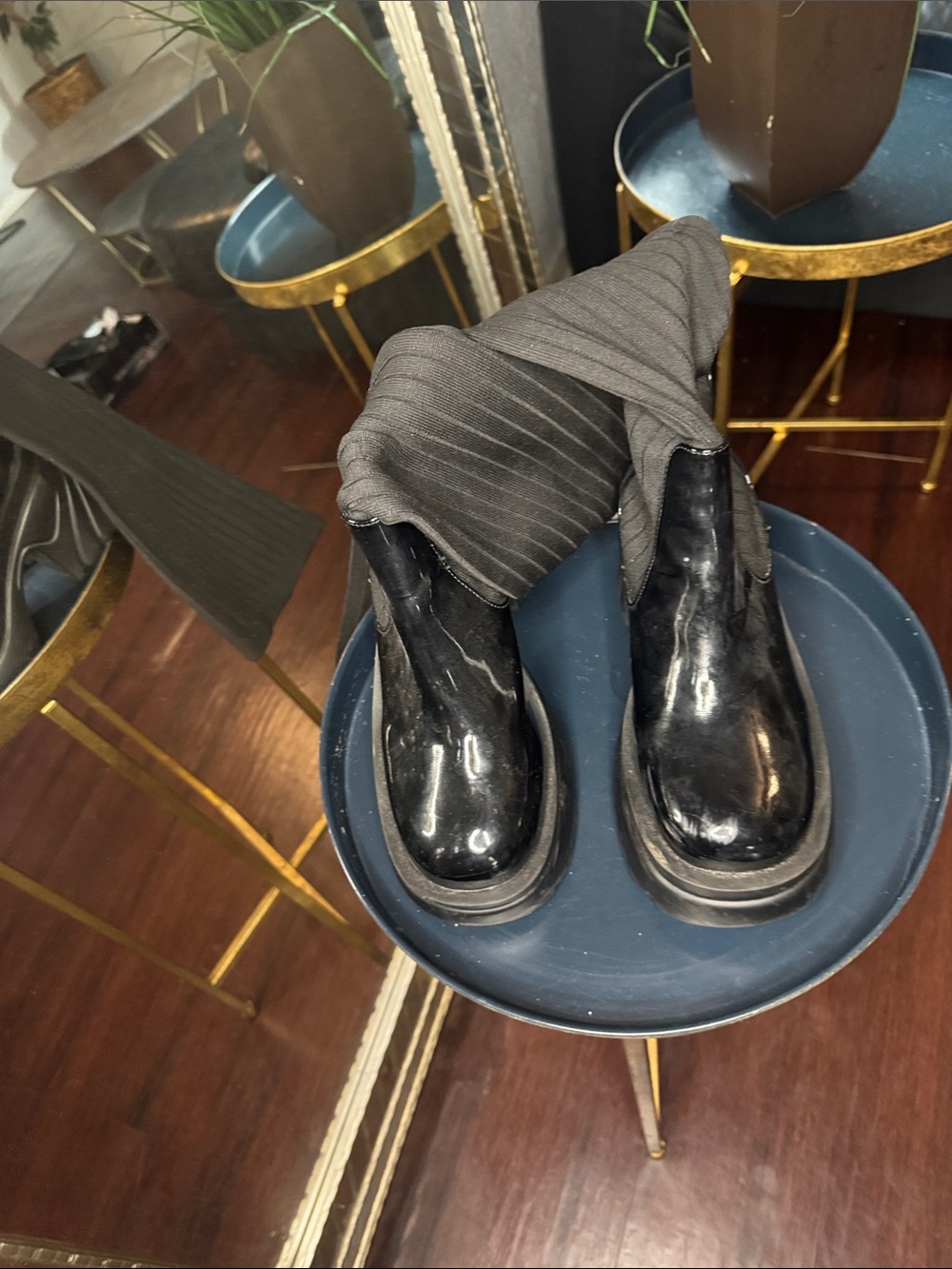 Black Chelsea Boots for Men - Sleek Slip-On Design